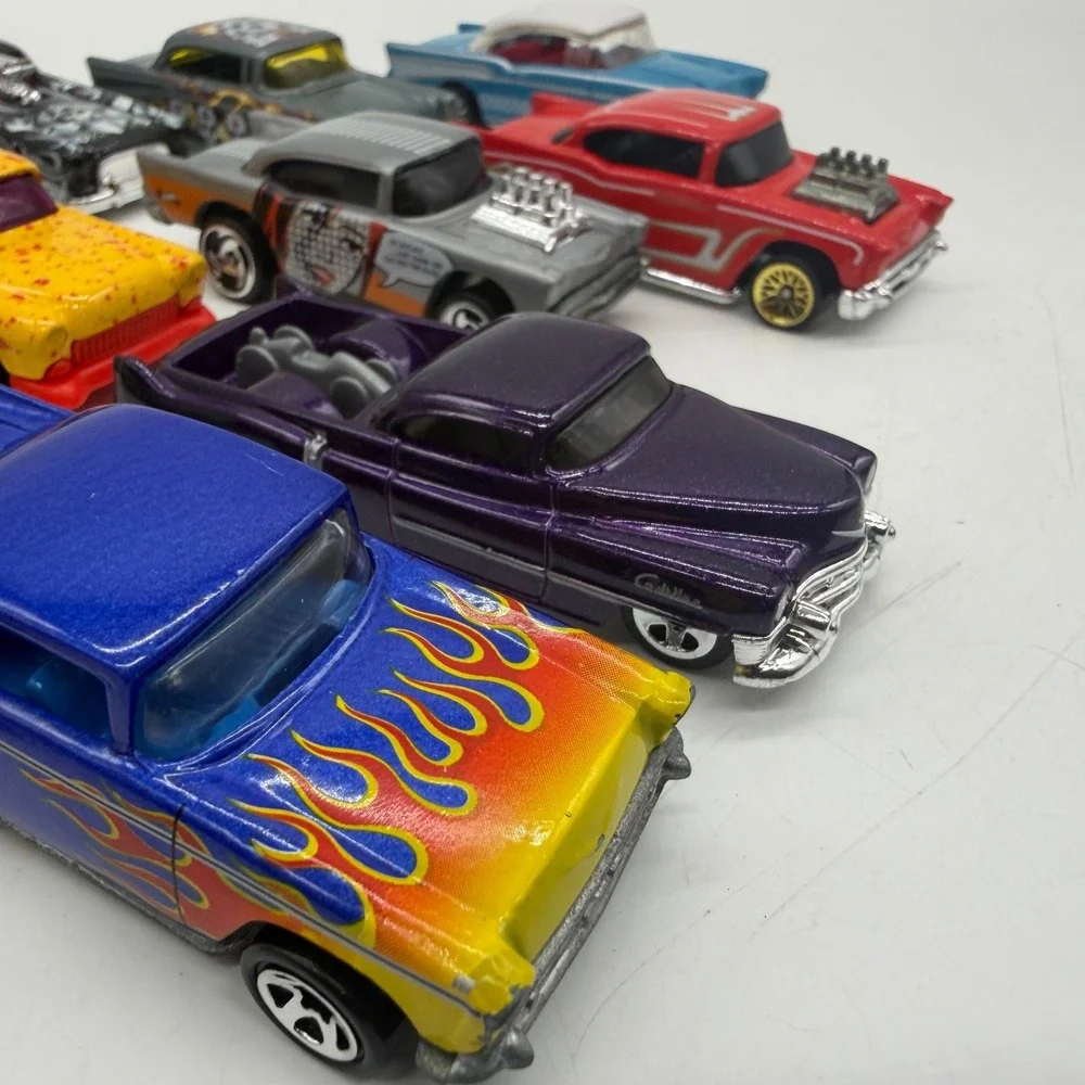Hot Wheels Matchbox Diecast Car Lot 57 Chevy Cadillac Corvette 12pc Used